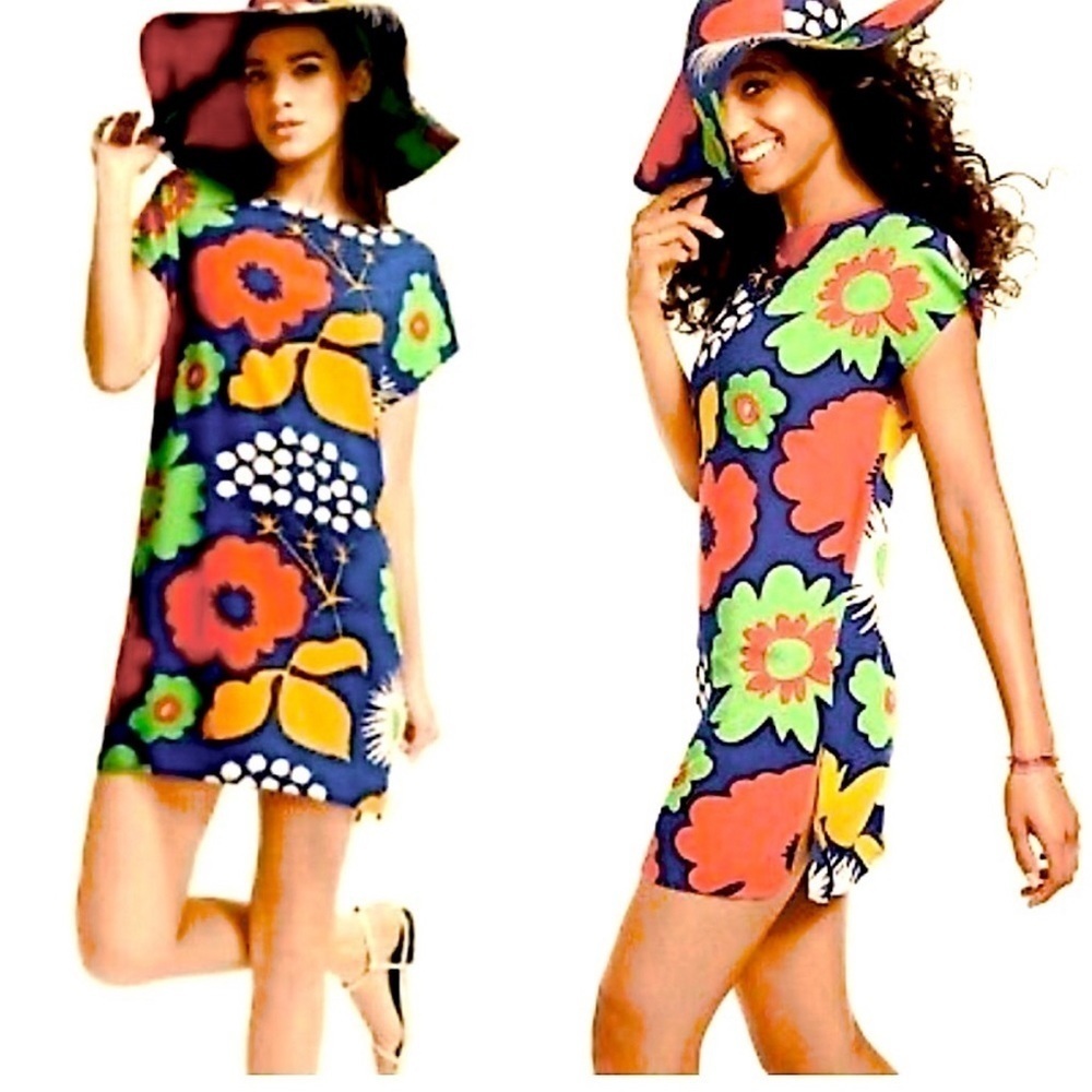 Marimekko for Target Kukkarori Floral swim coverup dress tunic top